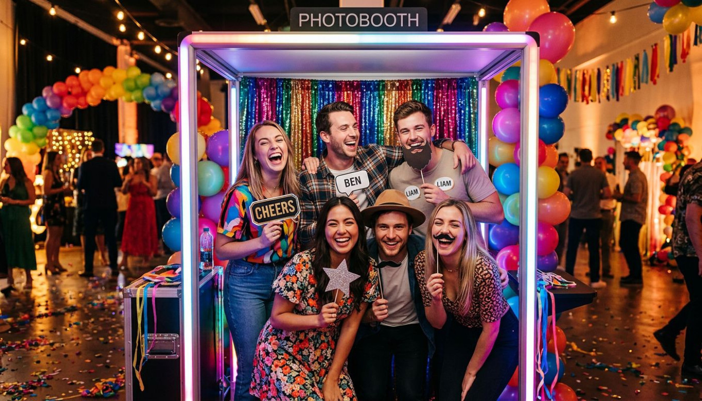 Pourquoi la location d’un photobooth transforme l’ambiance de votre événement